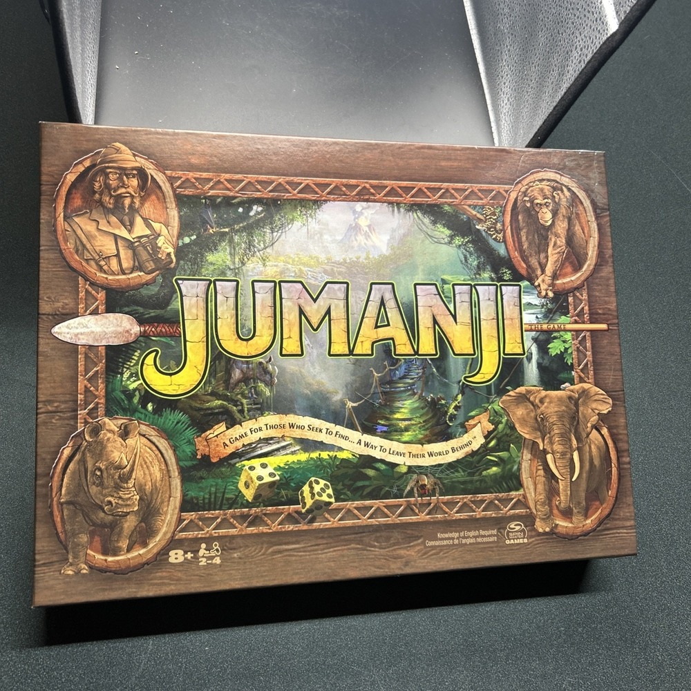 Spin Master Games Jumanji Adventure Board Game Complete